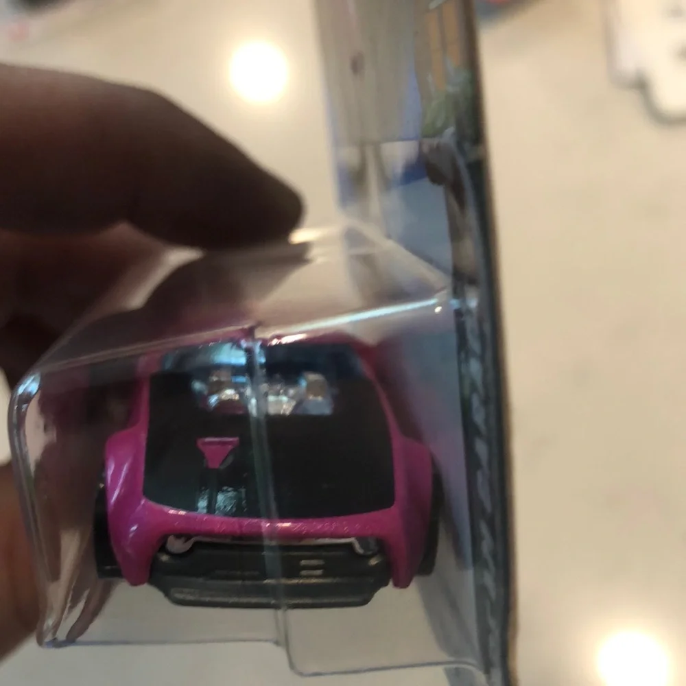 Pink Slide-Burn Toy Car
